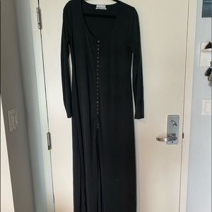 Urban outfitters long sleeve maxi dress worn once